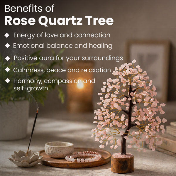 Rose Quartz Tree