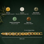 Gold Metal Dhan Yog Bracelet