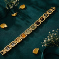 Gold Metal Dhan Yog Bracelet