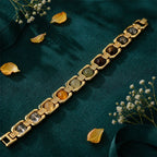Gold Metal Dhan Yog Bracelet