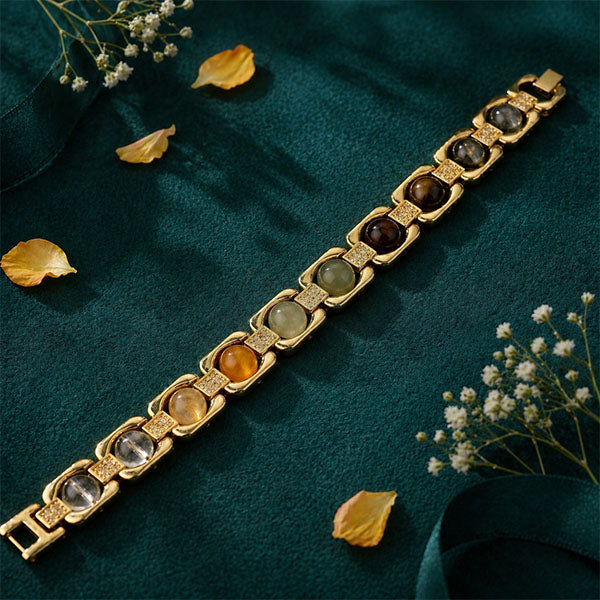 Gold Metal Dhan Yog Bracelet