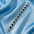 Metal Karungali Bracelet – Silver