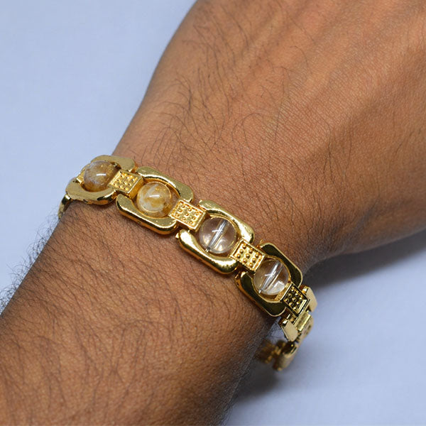 Gold Metal Dhan Yog Bracelet