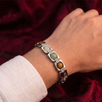 Silver Dhan Yog Bracelet